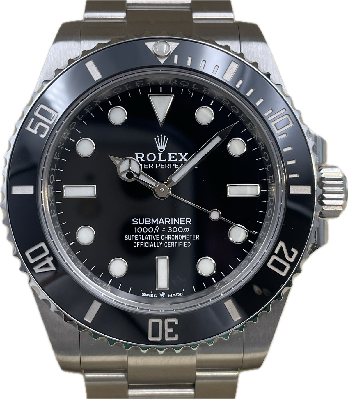 ROLEX(����å���) ���֥ޥ꡼�ʡ��Υ�ǥ��� 124060 �֥�å� 2022ǯ2�� ����Ʊ�� SA-137 ���ض�Ź