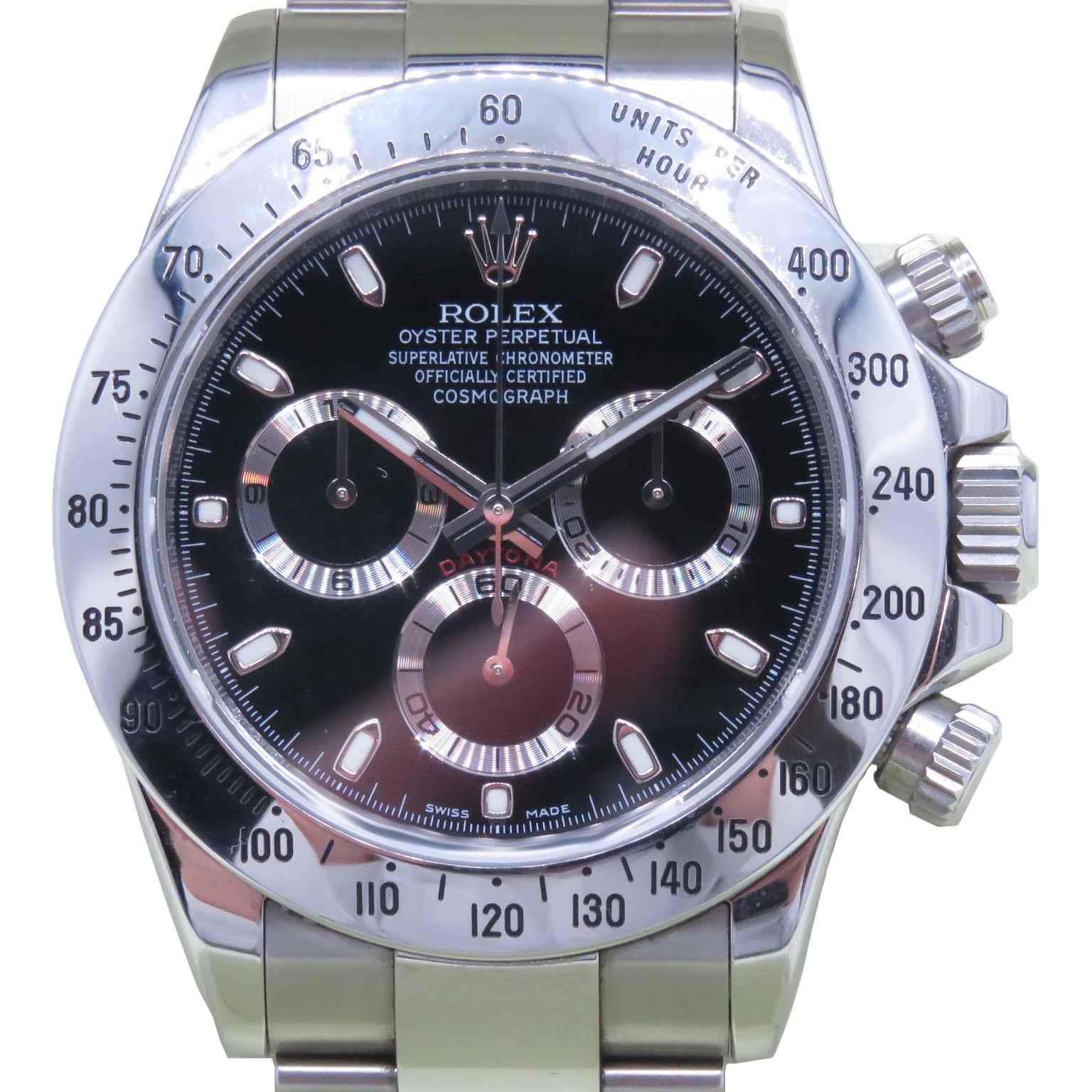 ROLEX(����å���)/�ǥ��ȥ�/116520/�֥�å�/V��/2010.6��/����ŹOH��(2014.2�2021.3��)/���A/NAC-424��̾�Ų�Ź��