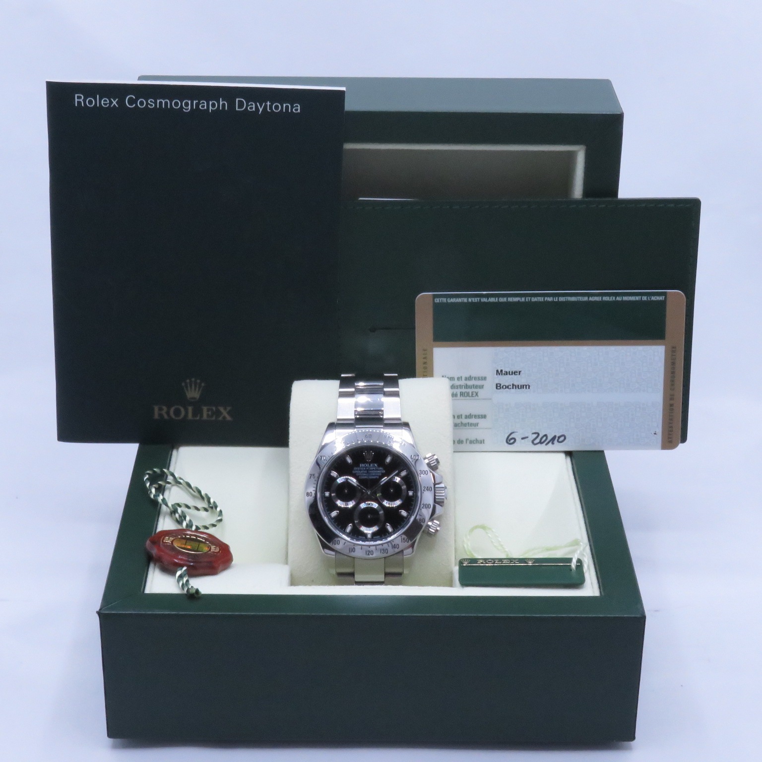 ROLEX(����å���)/�ǥ��ȥ�/116520/�֥�å�/V��/2010.6��/����ŹOH��(2014.2�2021.3��)/���A/NAC-424��̾�Ų�Ź��