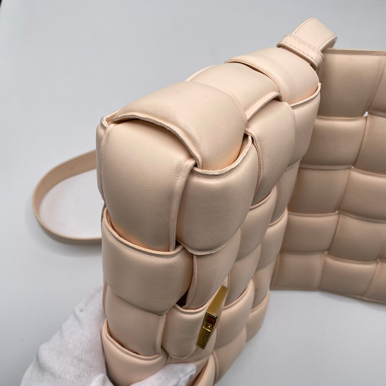 BOTTEGAVENETA (�ܥåƥ������ͥ�)�ѥƥåɥ����å� ���������Хå� ���ڡ���ԥ󥯡����쥶��������ʡ�AF-148������Ź��