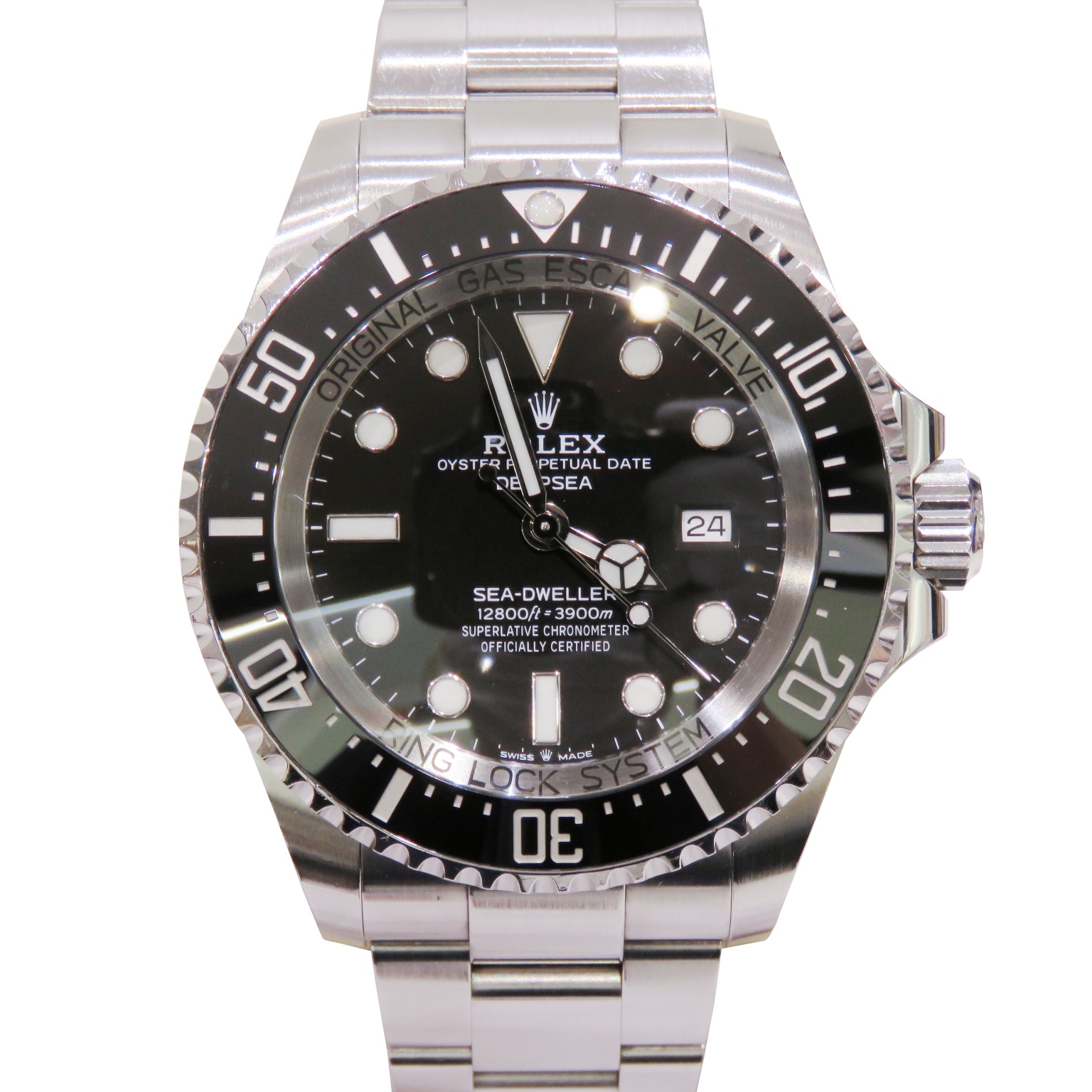 C-174 ROLEX (����å���) �����ɥ����顼 �ǥ����ץ��� �ӻ��� 126660 �֥�å� SS ���������� ̤Ĵ�� ��°�ʴ��� ��� ���Ź