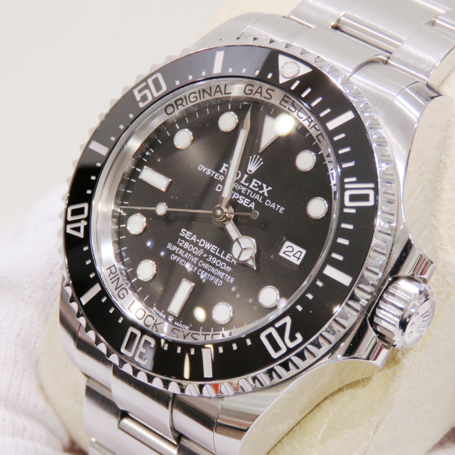 C-174 ROLEX (����å���) �����ɥ����顼 �ǥ����ץ��� �ӻ��� 126660 �֥�å� SS ���������� ̤Ĵ�� ��°�ʴ��� ��� ���Ź