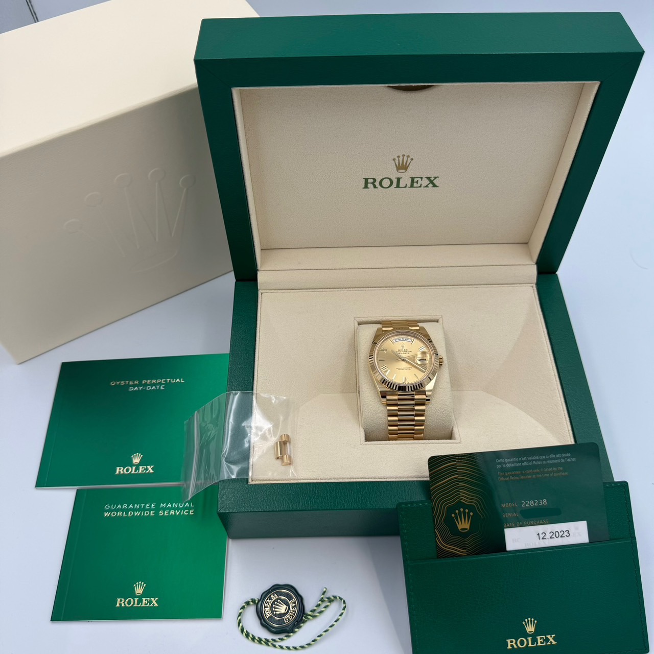 ROLEX (����å���) �ǥ��ǥ���40 228238 �����ѥ� YG ����� ���ض�Ź CAT-602