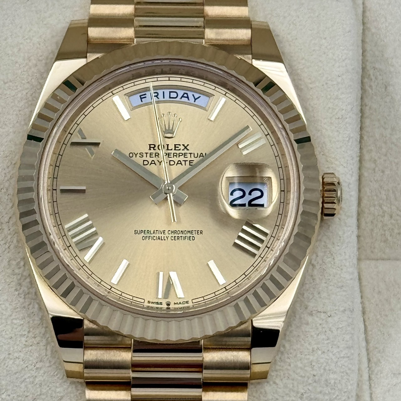 ROLEX (����å���) �ǥ��ǥ���40 228238 �����ѥ� YG ����� ���ض�Ź CAT-602