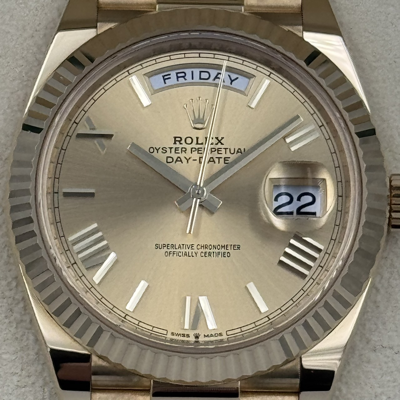 ROLEX (����å���) �ǥ��ǥ���40 228238 �����ѥ� YG ����� ���ض�Ź CAT-602