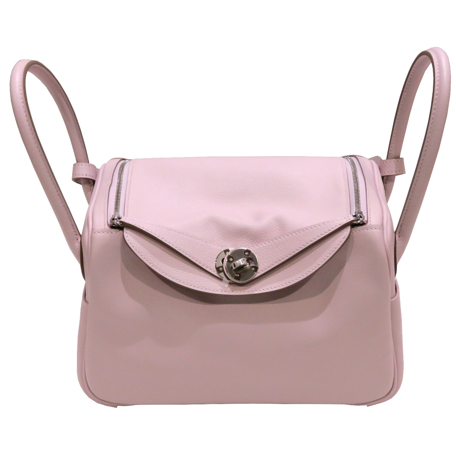 HERMES (エルメス) リンディ26 ショルダーバッグ モーヴペール/SV金具