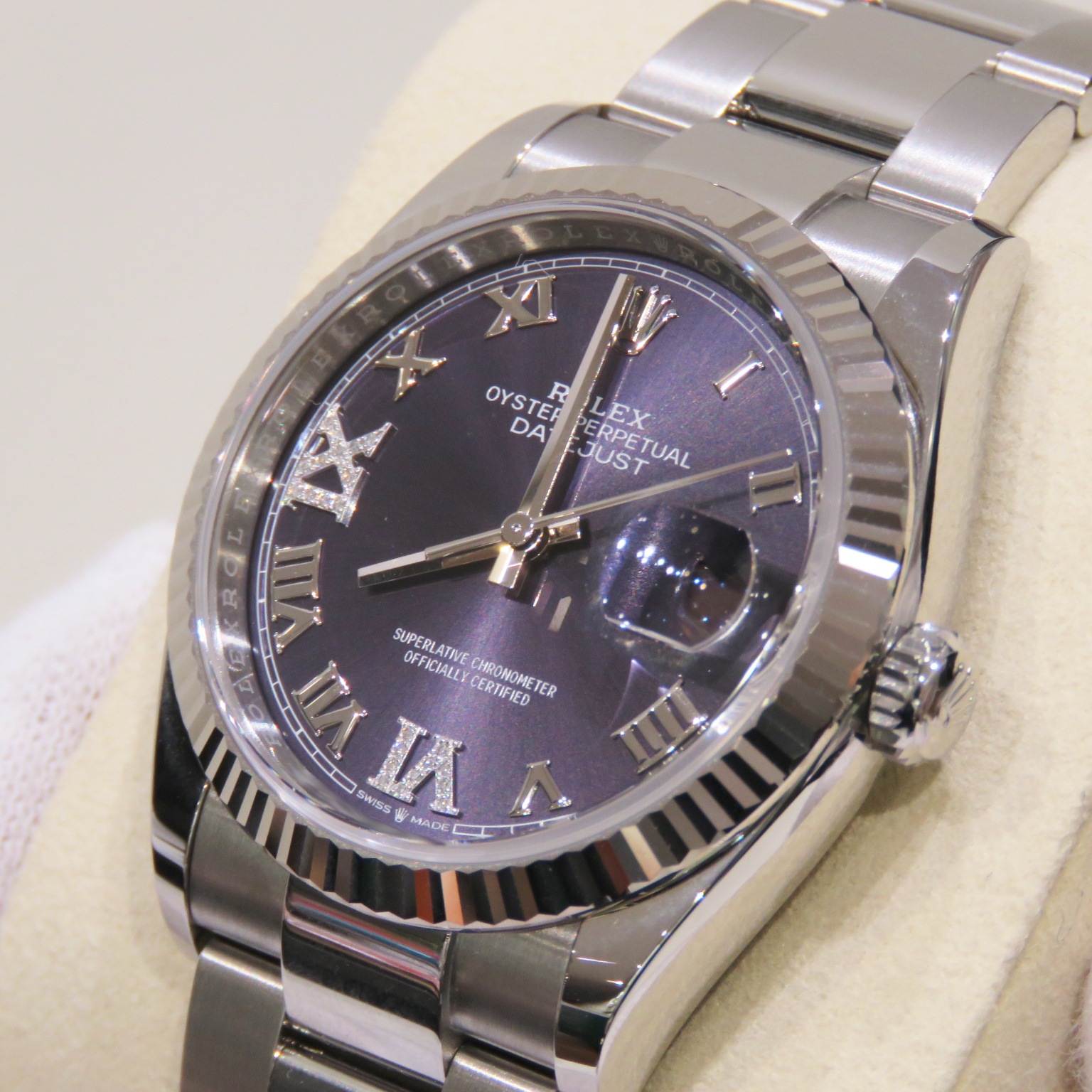 C-282 ROLEX (����å���) �ǥ��ȥ��㥹��36 �ӻ��� 126234 �����٥른���� ��/�������� SS/WG ���������� ̤Ĵ�� ��°�ʴ��� ̤���� ���Ź