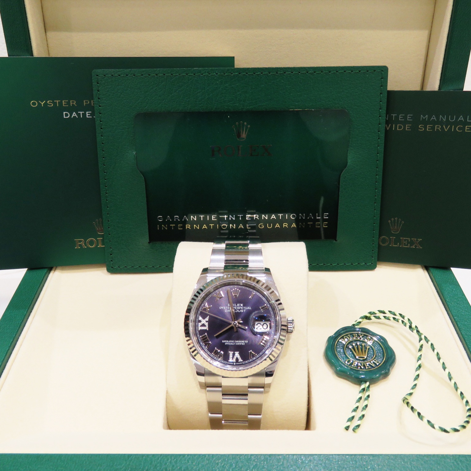 C-282 ROLEX (����å���) �ǥ��ȥ��㥹��36 �ӻ��� 126234 �����٥른���� ��/�������� SS/WG ���������� ̤Ĵ�� ��°�ʴ��� ̤���� ���Ź