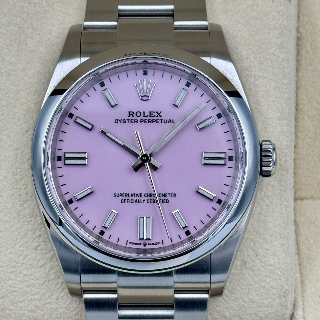 ROLEX (����å���) �����������ѡ��ڥ��奢��36 126000 �����ǥ��ԥ� SS ����Ʊ�� CAT-532