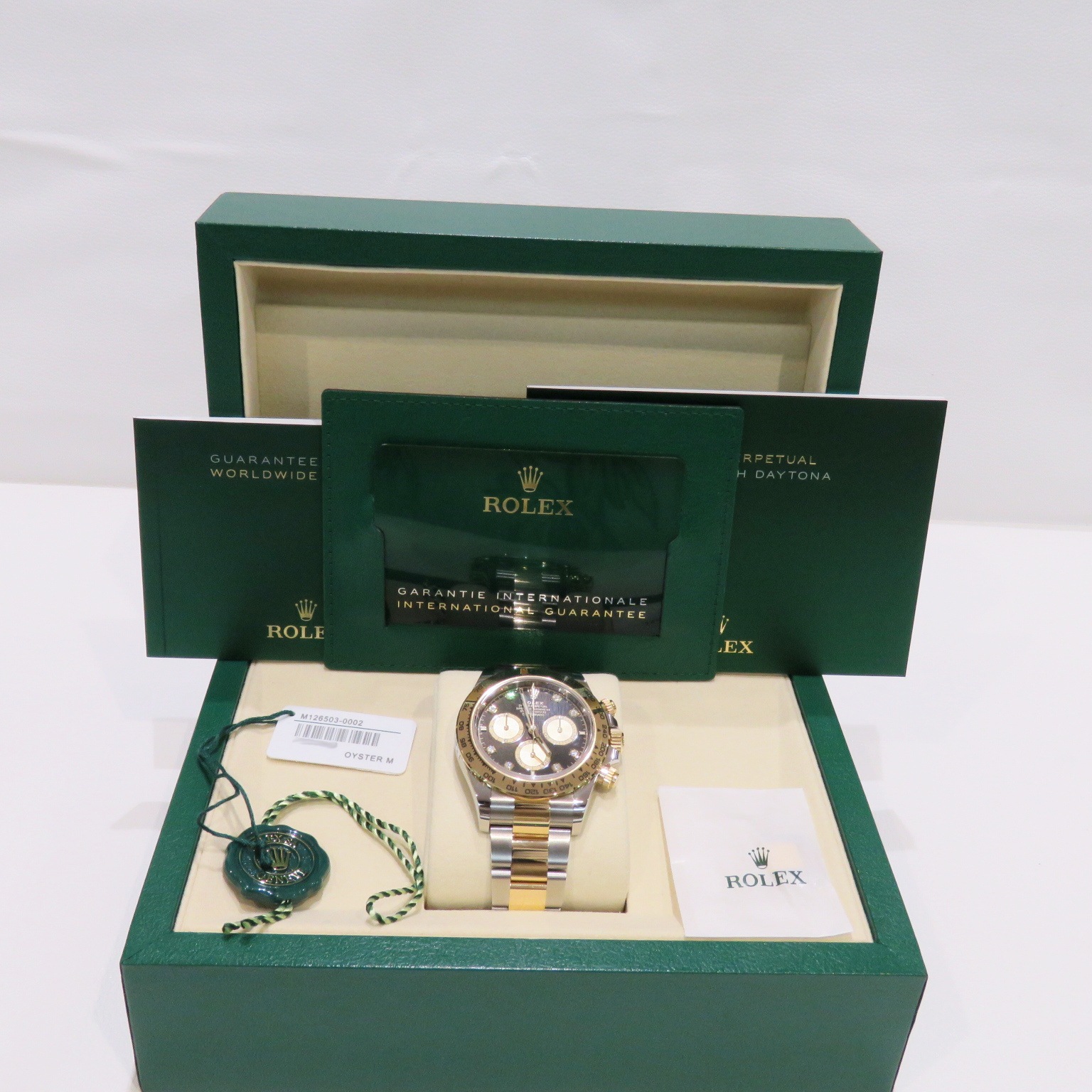 ROLEX (����å���) �����⥰��եǥ��ȥ� �ӻ��� 126503 �֥�å�&������ǥ� 8P������ SS/YG ���������� ��°�ʴ��� ������� X-250 ���Ź