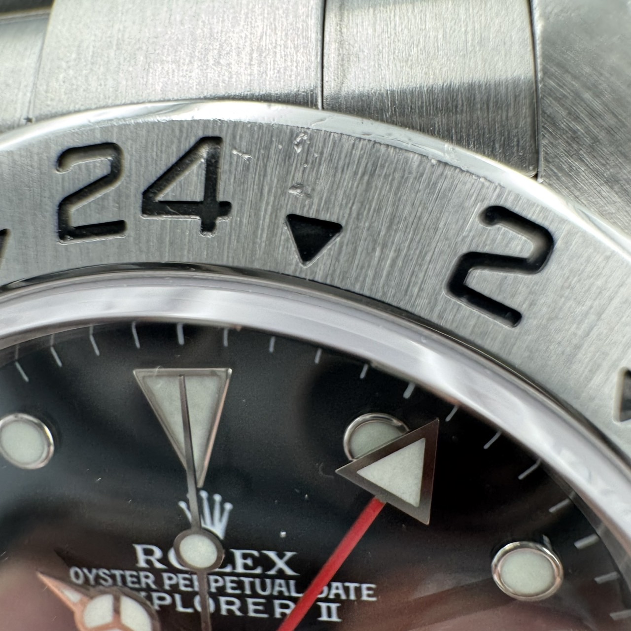 ROLEX (����å���) �������ץ����顼�� 16570 Y�� �֥�å� SS ����� ���ض�Ź CAT-536