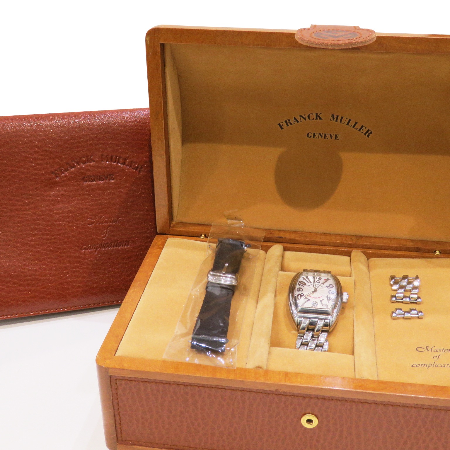 FRANCK MULLER (�ե�󥯥ߥ�顼) ���󥭥����ɡ��� �ӻ��� 8002LSC ����С� SS �쥶���ؤ��٥����° ��°�ʴ��� ��� U-260 ���Ź