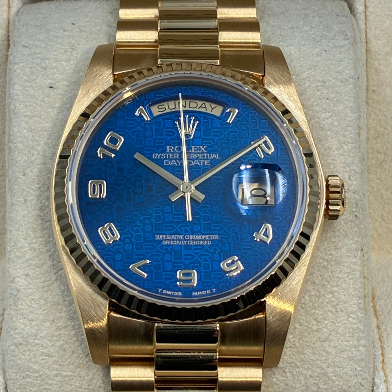 ROLEX(����å���) �ǥ��ǥ��� 18038 �֥롼�ۥꥳ��ԥ塼�� ����ӥ� ���� ������������ ���ض�Ź ST-967