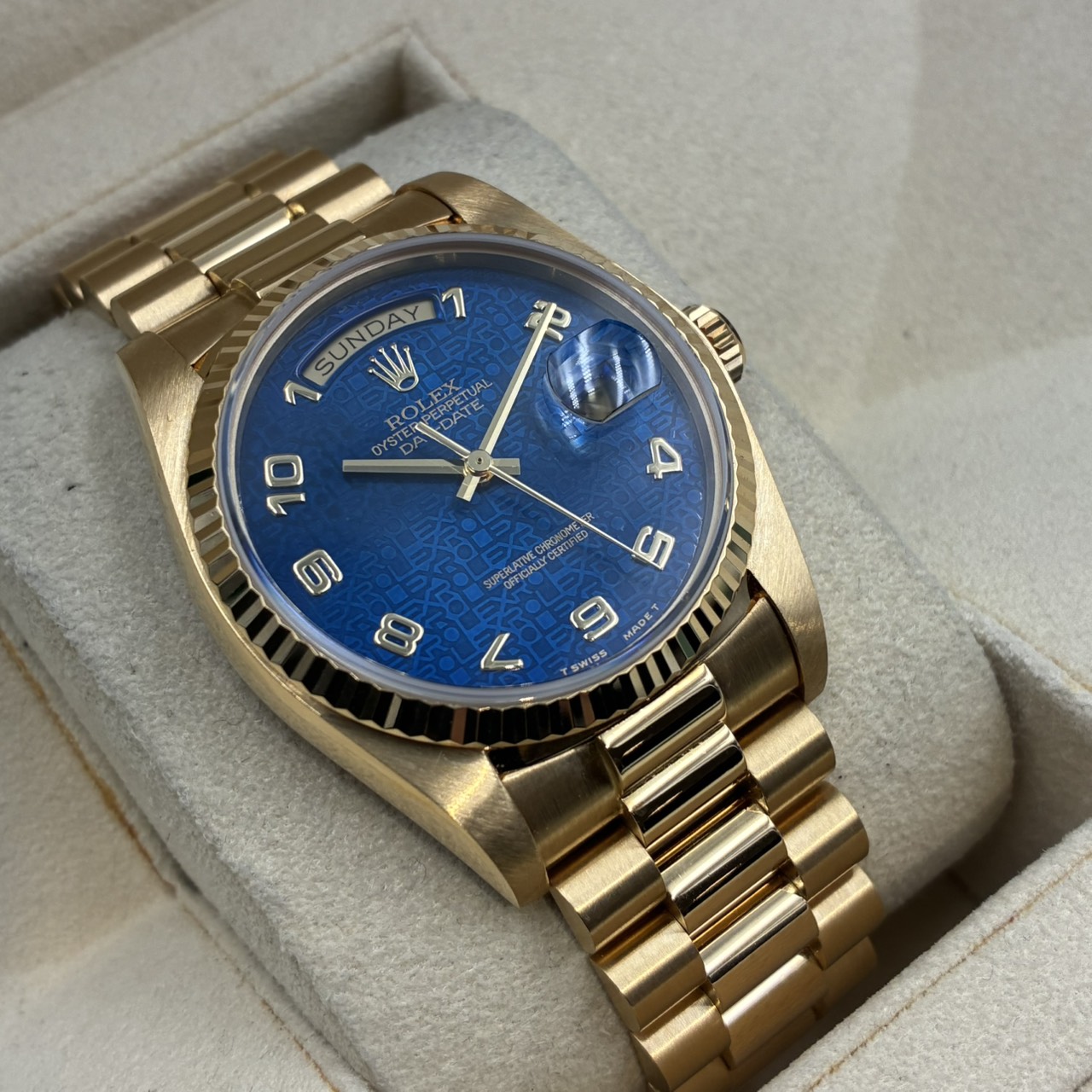 ROLEX(����å���) �ǥ��ǥ��� 18038 �֥롼�ۥꥳ��ԥ塼�� ����ӥ� ���� ������������ ���ض�Ź ST-967