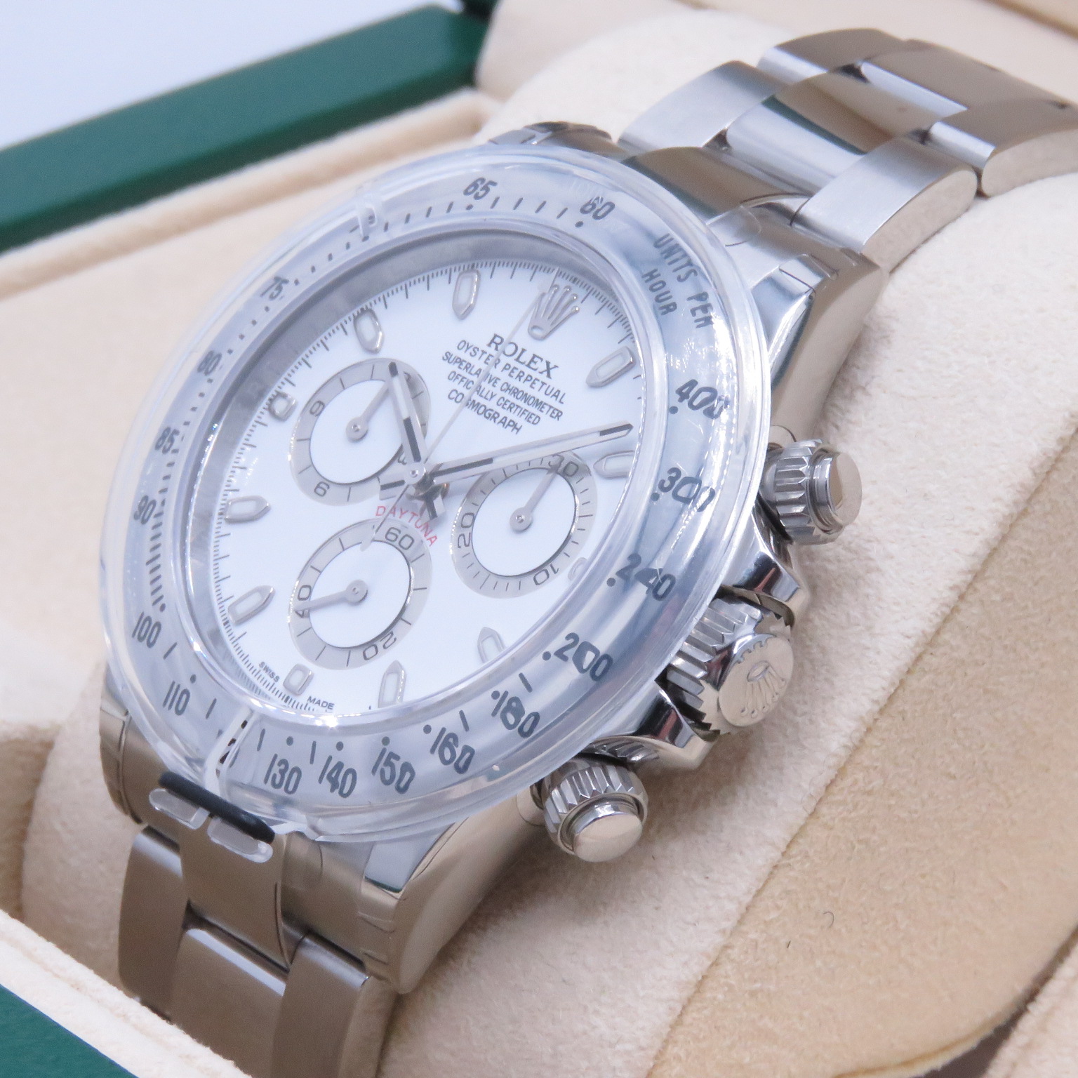 ROLEX(����å���)/�ǥ��ȥ�/116520/�ۥ磻��/���̥Хå���/APH�������/����Ĵ̵/2017.7��/̤����(�ݸ�����դ�)/NAC-608��̾�Ų�Ź��