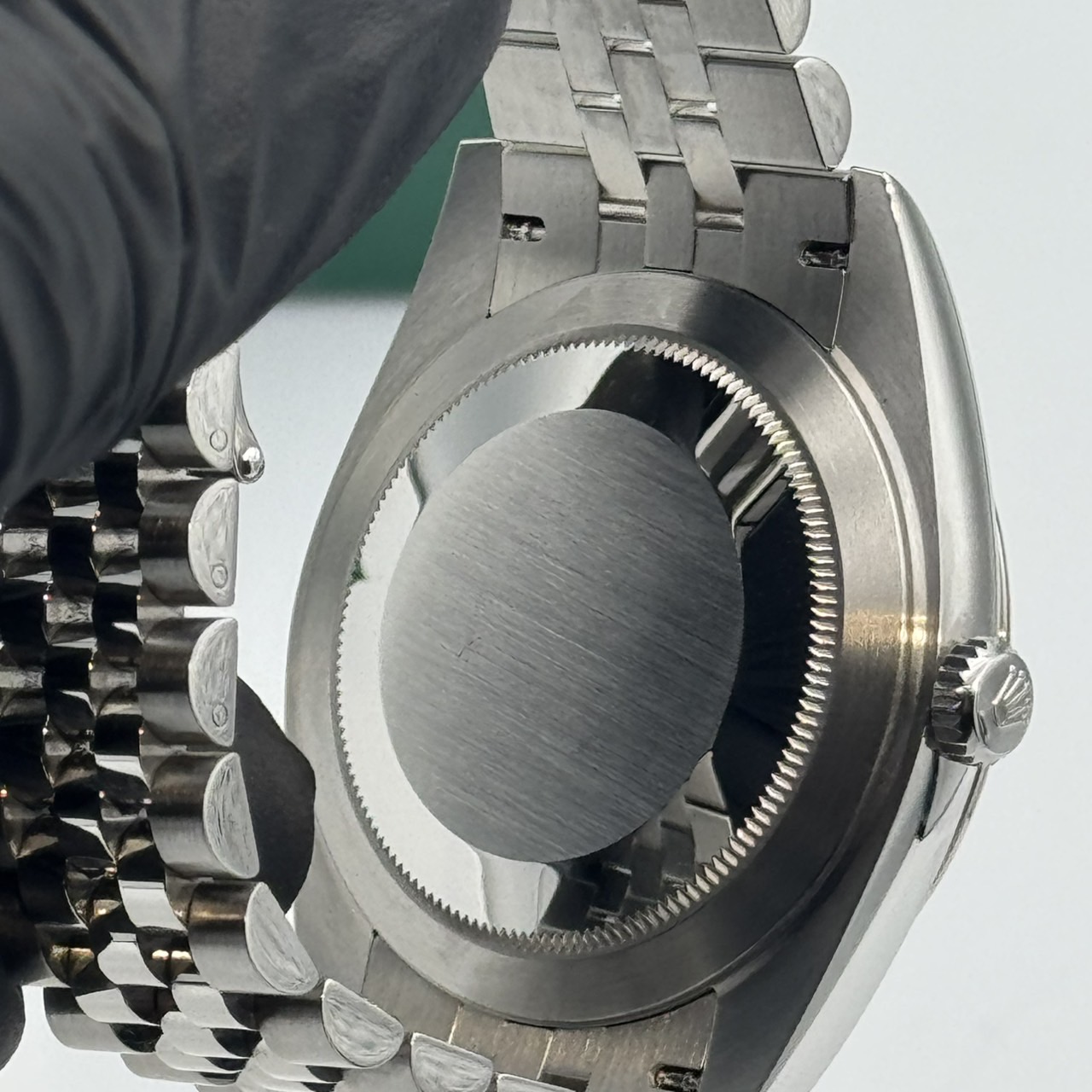 ROLEX (����å���) �ǥ��ȥ��㥹��41 126334 �ۥ磻�� SS/WG ����� ���ض�Ź ST-154