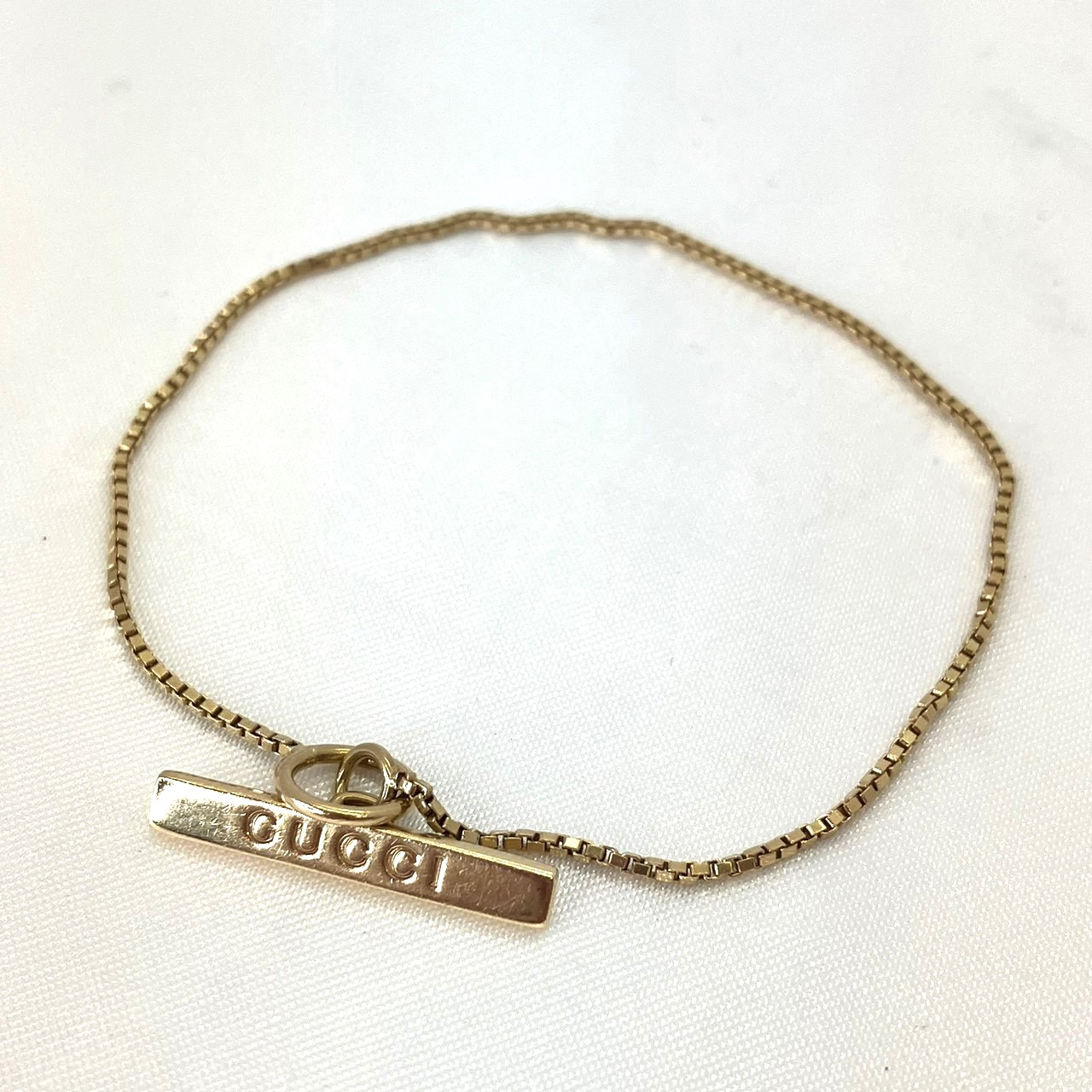 GUCCI(���å�) 750YG�֥쥹��å� 2.8g �Ӳ��16�� ���A (����Ź)