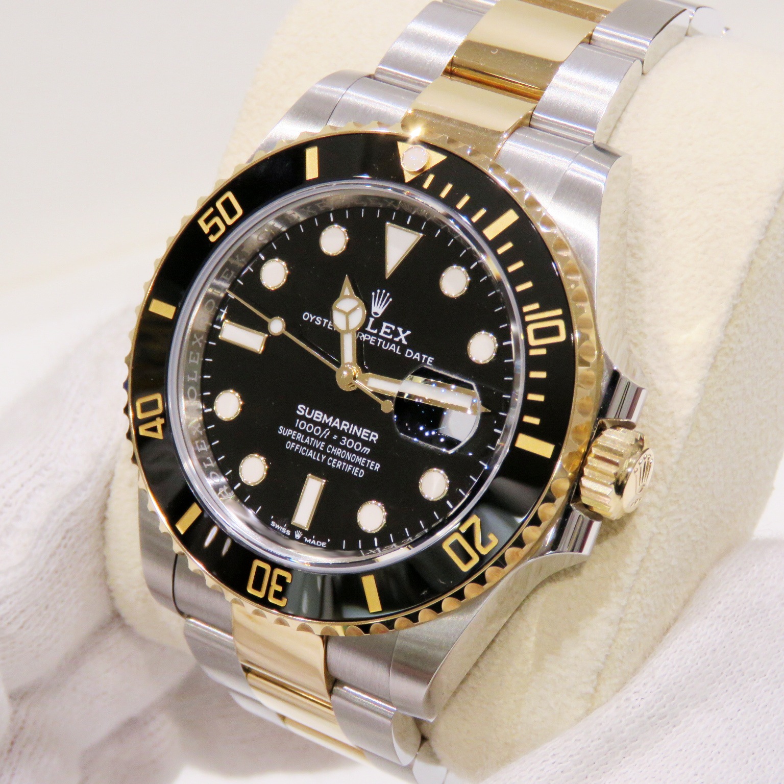 ROLEX (����å���) ���֥ޥ꡼�ʡ��ǥ��� �ӻ��� 126613LN �֥�å� SS/YG ���������� ��°�ʴ��� ������� U-035 ���Ź