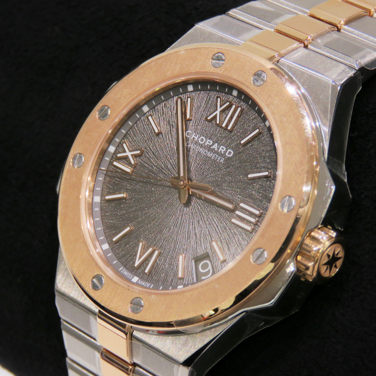 CHOPARD (����ѡ���) ����ѥ��󥤡�����顼�� �ӻ��� 298600-6001 ���졼 SS/RG ̤Ĵ�� ��°�ʴ��� ̤���� Z-076 ���Ź