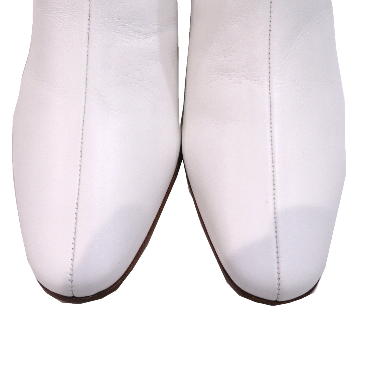 Maison Margiela(�᥾��ޥ른����) MM6���硼�ȥ֡��� �ۥ磻�� �쥶�� ̤������ A16 ���Ź