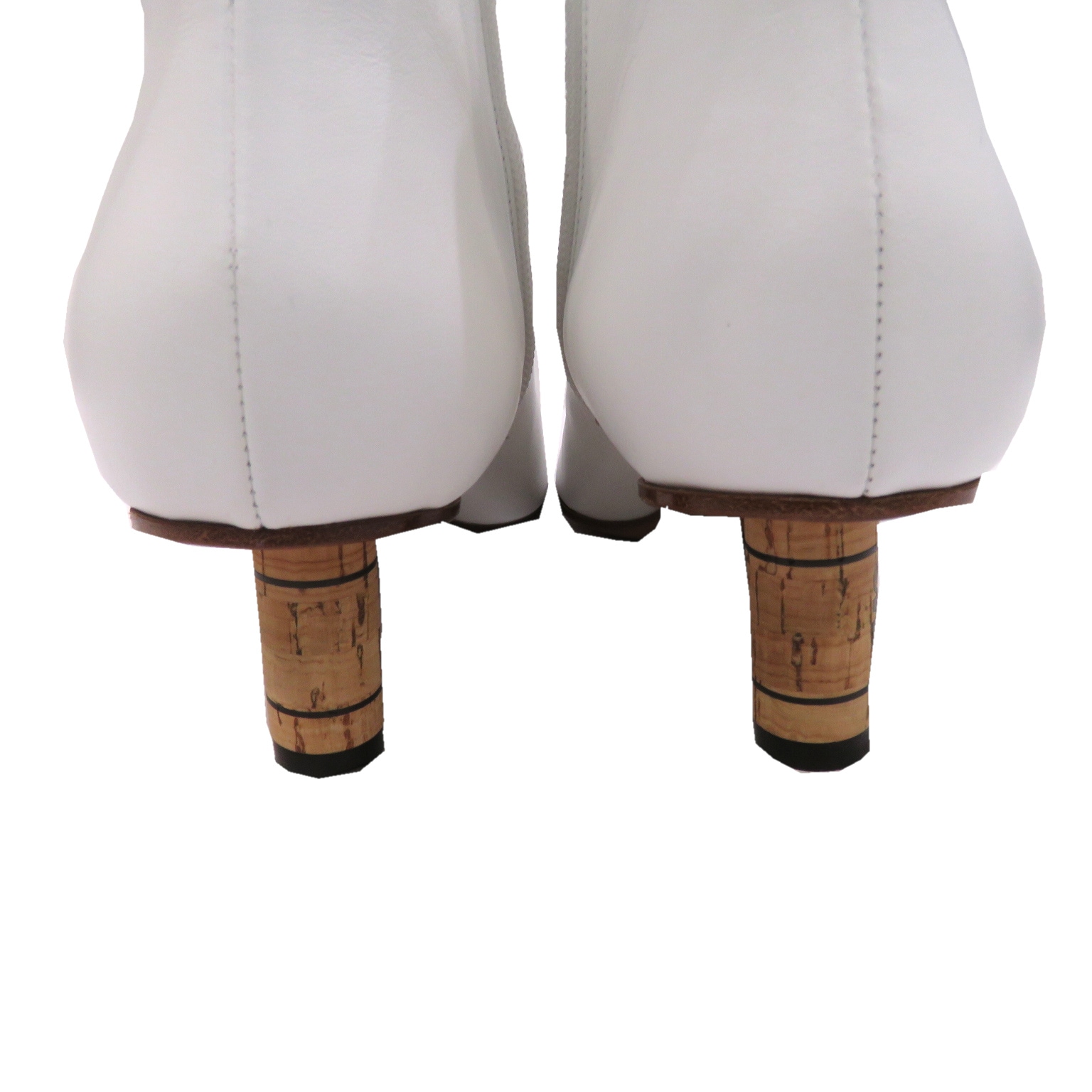 Maison Margiela(�᥾��ޥ른����) MM6���硼�ȥ֡��� �ۥ磻�� �쥶�� ̤������ A16 ���Ź