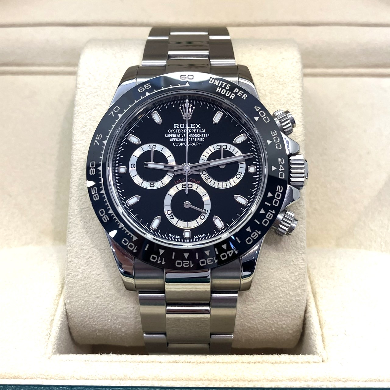 ROLEX(����å���) �ǥ��ȥ� 116500LN �֥�å�ʸ���� 2017ǯ2�� ������� UL-1 (����Ź)