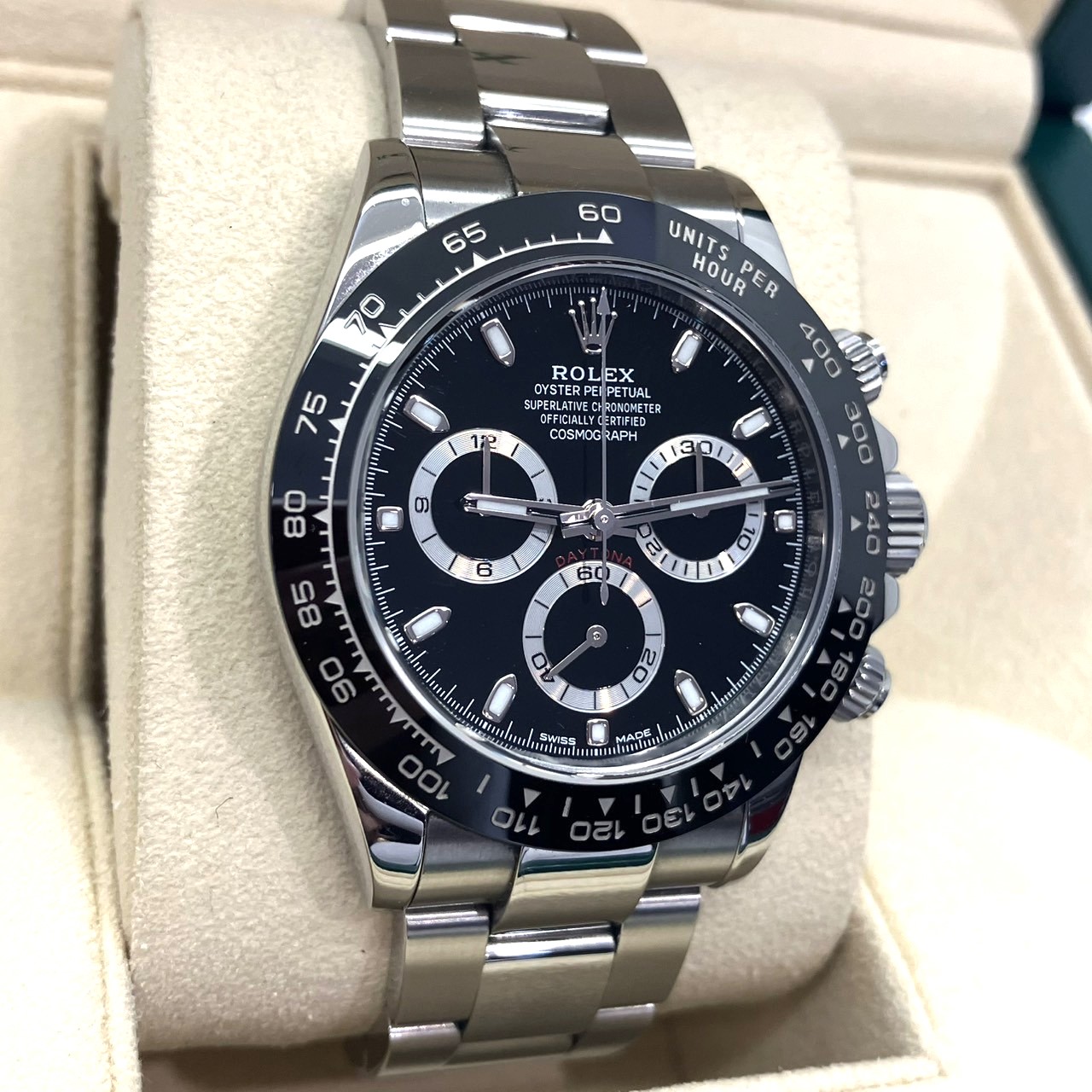 ROLEX(����å���) �ǥ��ȥ� 116500LN �֥�å�ʸ���� 2017ǯ2�� ������� UL-1 (����Ź)