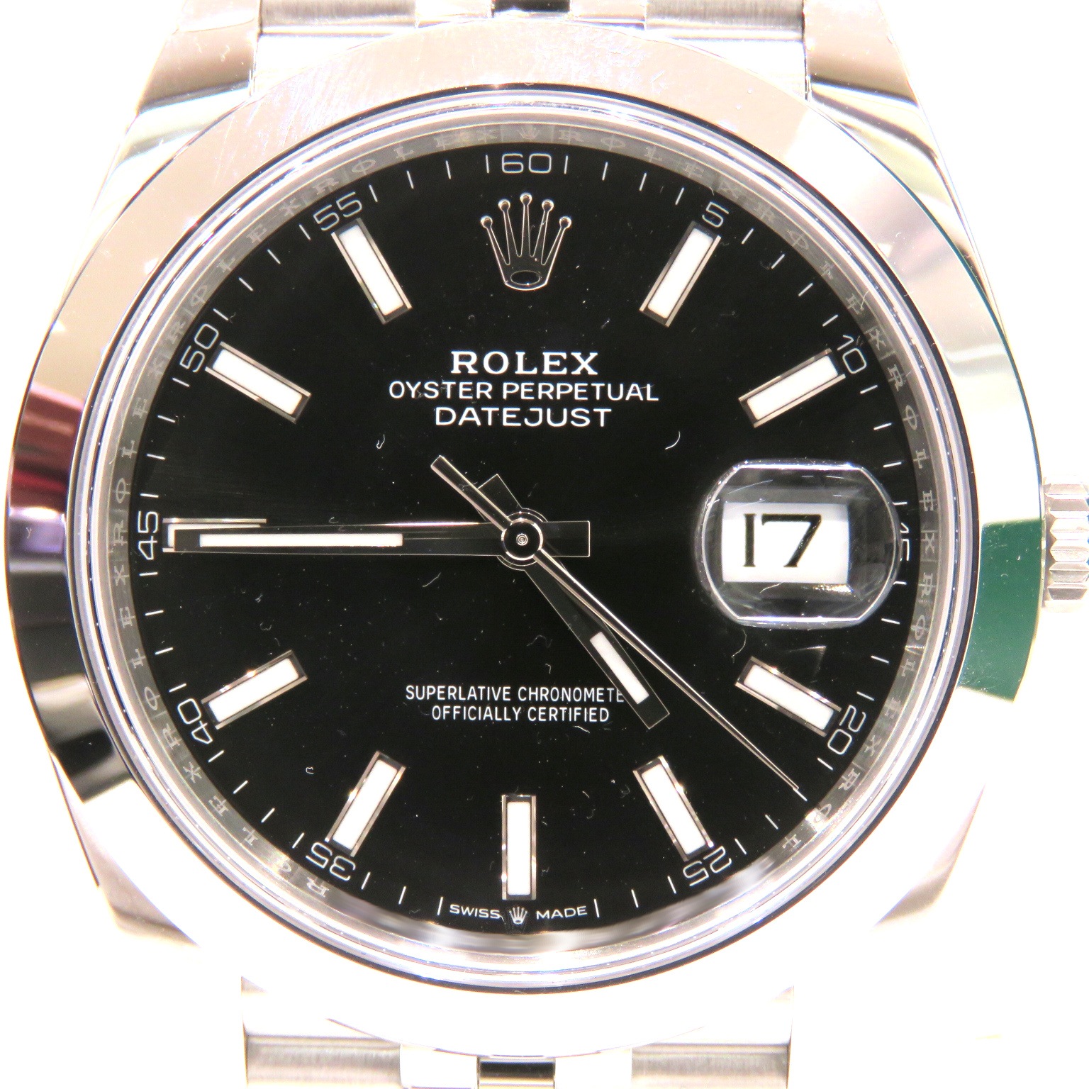 ROLEX(å) ǥȥ㥹41 ӻ 126300 SS ӥ꡼ ֥å °ʴ ̤ O-080 Ź