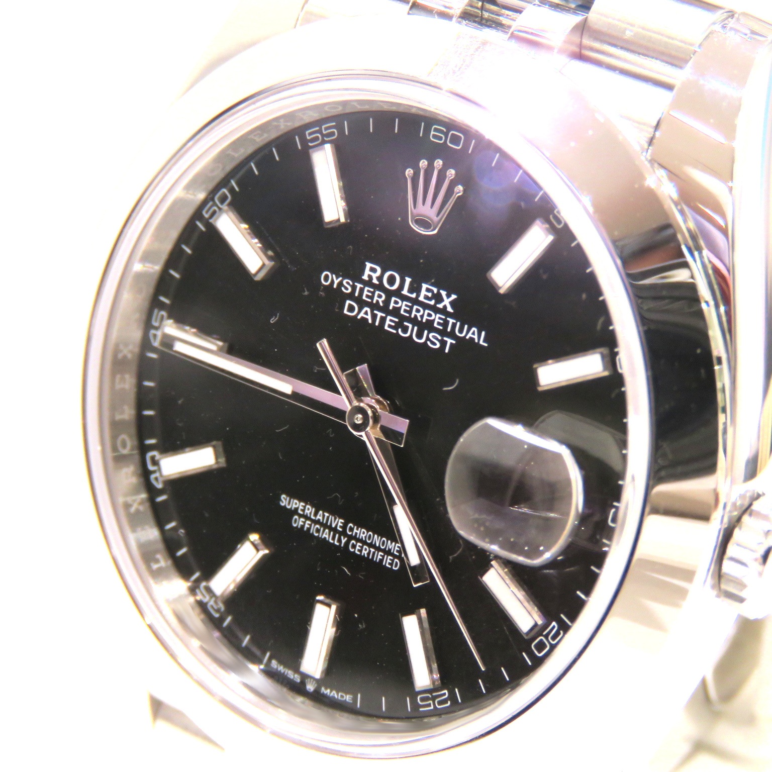 ROLEX(å) ǥȥ㥹41 ӻ 126300 SS ӥ꡼ ֥å °ʴ ̤ O-080 Ź