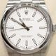 C-390 ROLEX (����å���) �����������ѡ��ڥ��奢��39 �ӻ��� 114300 �ۥ磻�� SS ��� ���Ź