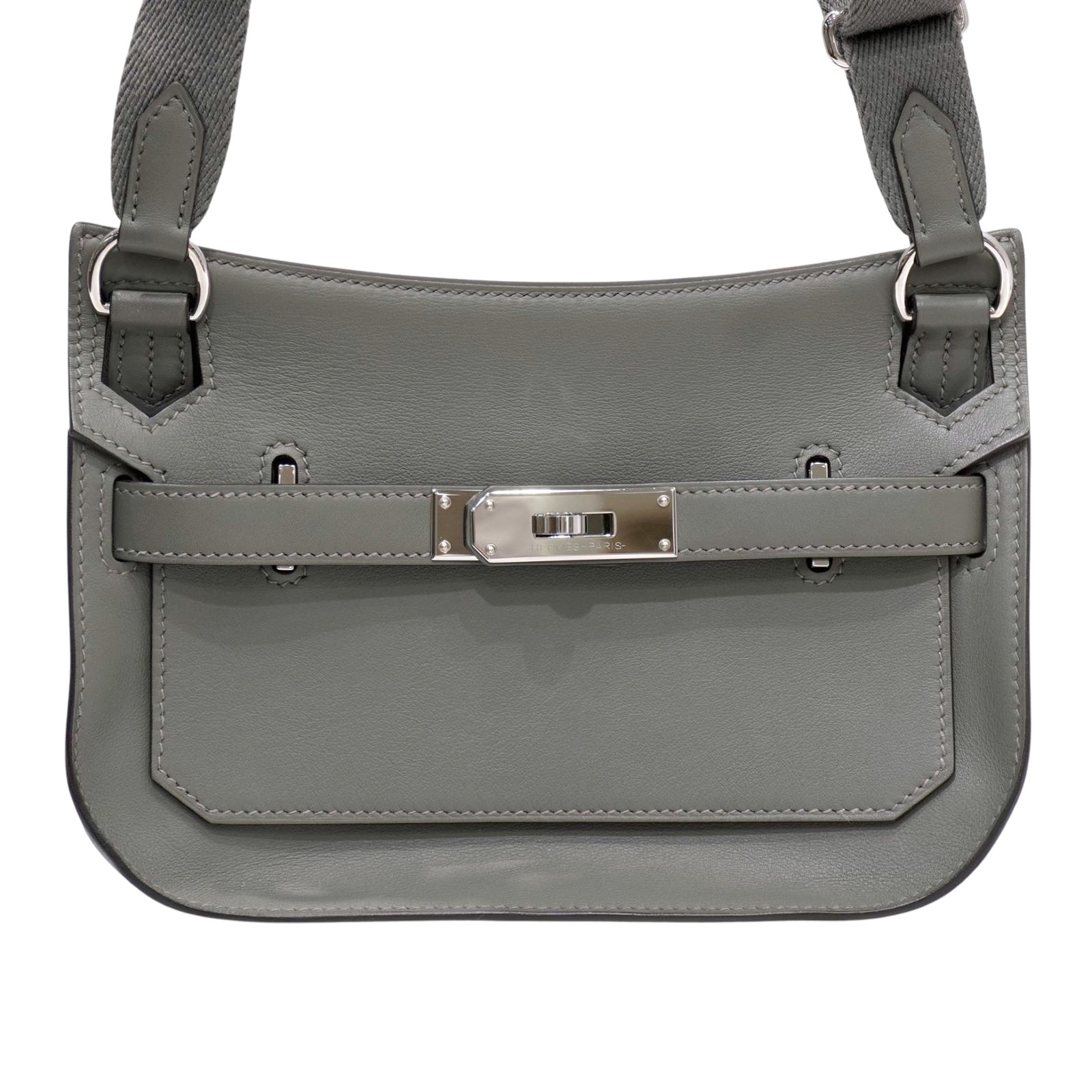HERMES (エルメス) ジプシエール ミニ グリメイヤー/SV金具 スイフト B