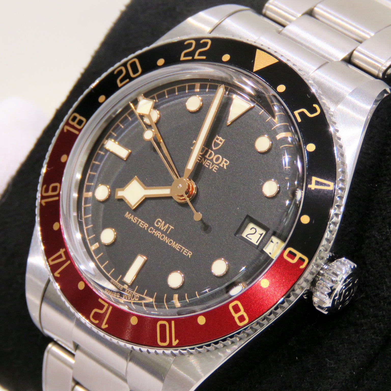 TUDOR (���塼����) �֥�å��٥�58GMT �ӻ��� 7939G1A0NRU �֥�å� SS ��°�ʴ��� ������� Z-031 ���Ź