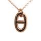 HERMES (����᥹) �������̥��󥯥� �ե����ɡ��� �ͥå��쥹 K18PG ̤���� W345 ���Ź