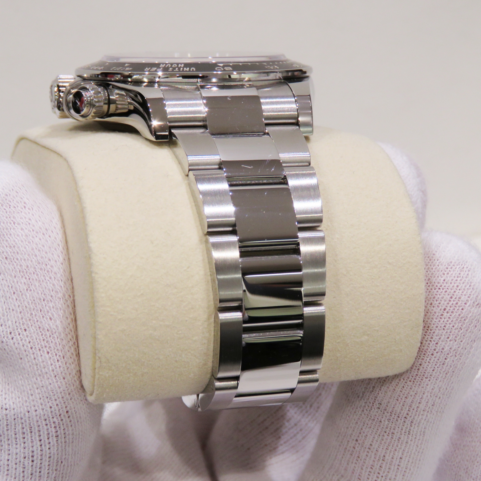 B-035 ROLEX (����å���) �����⥰��եǥ��ȥ� �ӻ��� 126500LN �֥�å� SS ���������� ̤Ĵ�� ��°�ʴ��� ̤���� ���Ź