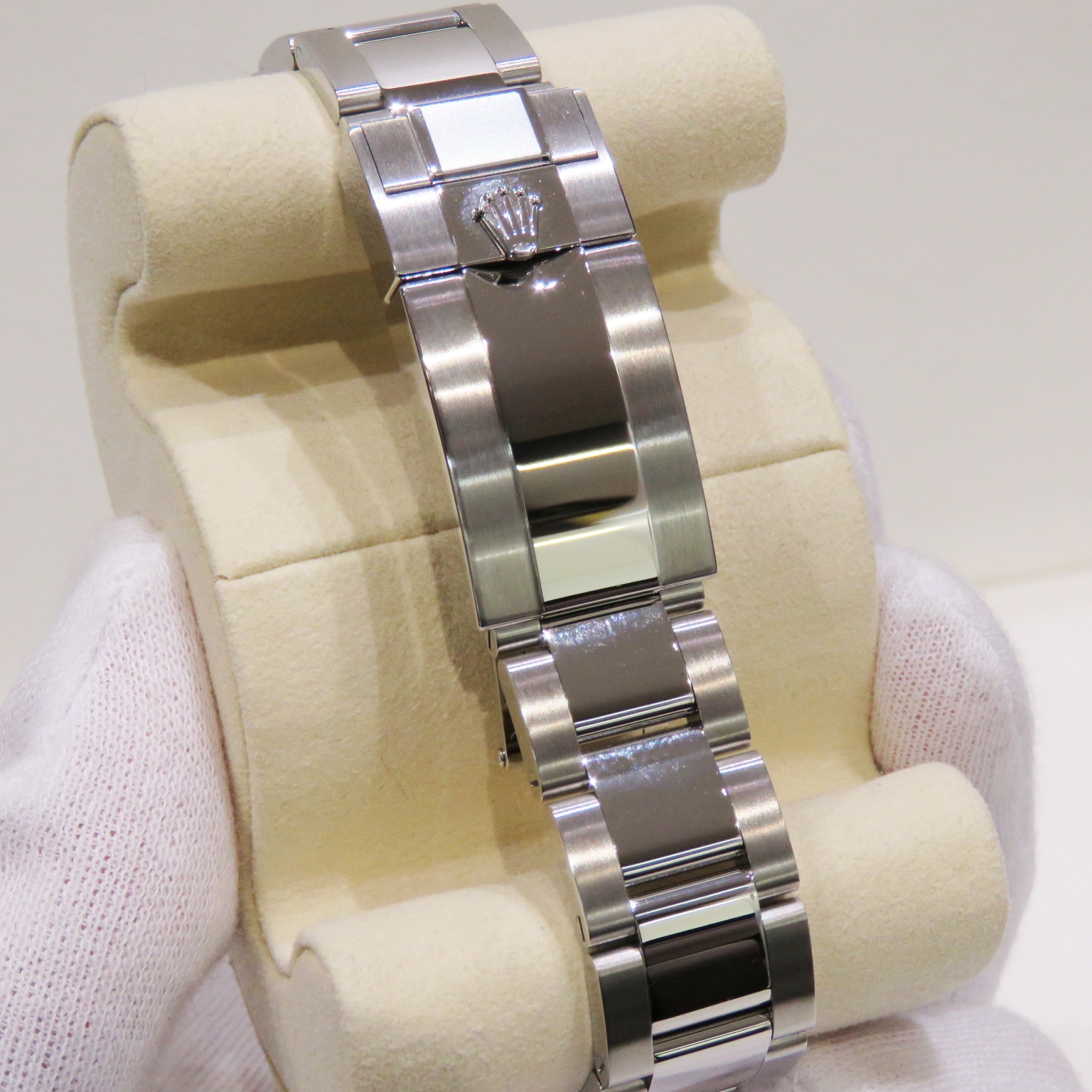 B-035 ROLEX (����å���) �����⥰��եǥ��ȥ� �ӻ��� 126500LN �֥�å� SS ���������� ̤Ĵ�� ��°�ʴ��� ̤���� ���Ź