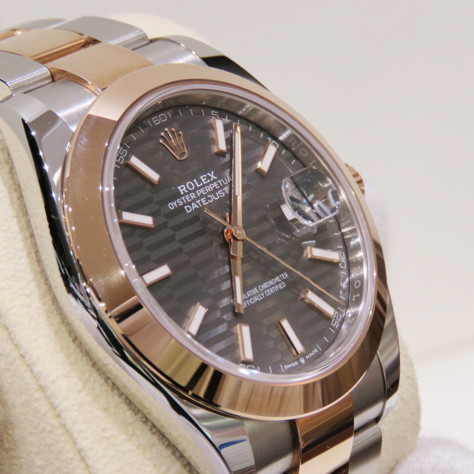 C-035 ROLEX (����å���) �ǥ��ȥ��㥹��41 �ӻ��� 126301 ���졼�� �ե롼�ƥåɥ������ SS/ERG ���������� ��°�ʴ��� ����Ʊ�� ���Ź