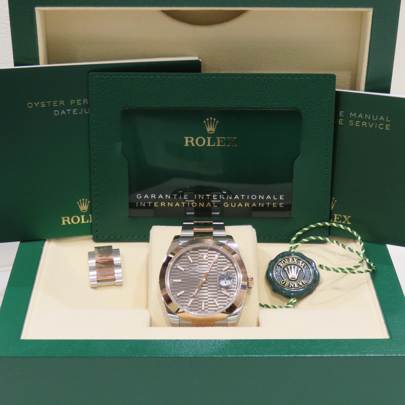 C-035 ROLEX (����å���) �ǥ��ȥ��㥹��41 �ӻ��� 126301 ���졼�� �ե롼�ƥåɥ������ SS/ERG ���������� ��°�ʴ��� ����Ʊ�� ���Ź