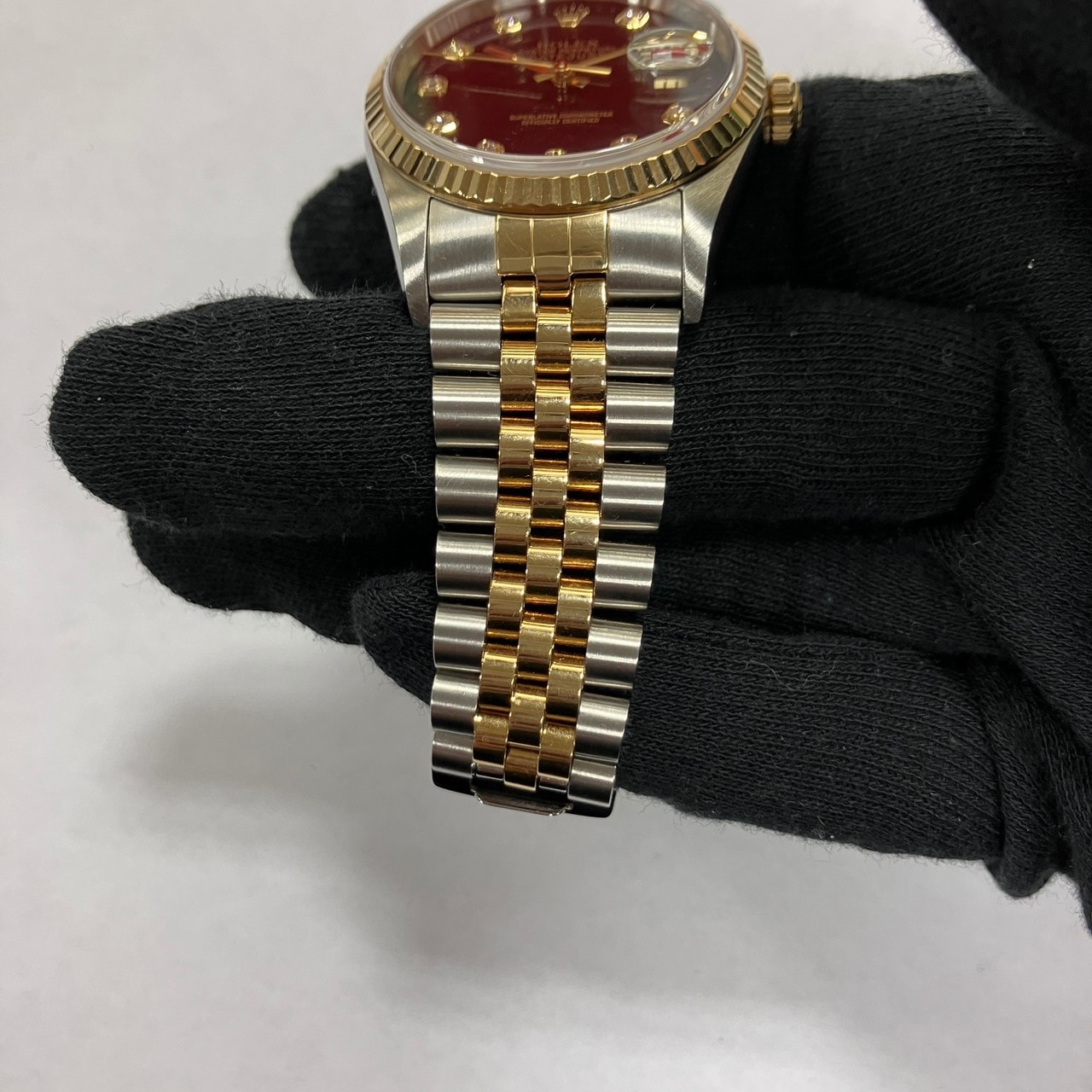 ROLEX (����å���) �ǥ��ȥ��㥹��36��16233G���֥�å�10P�����䡡K�֡�����ʡ�AF-95�� (����Ź)