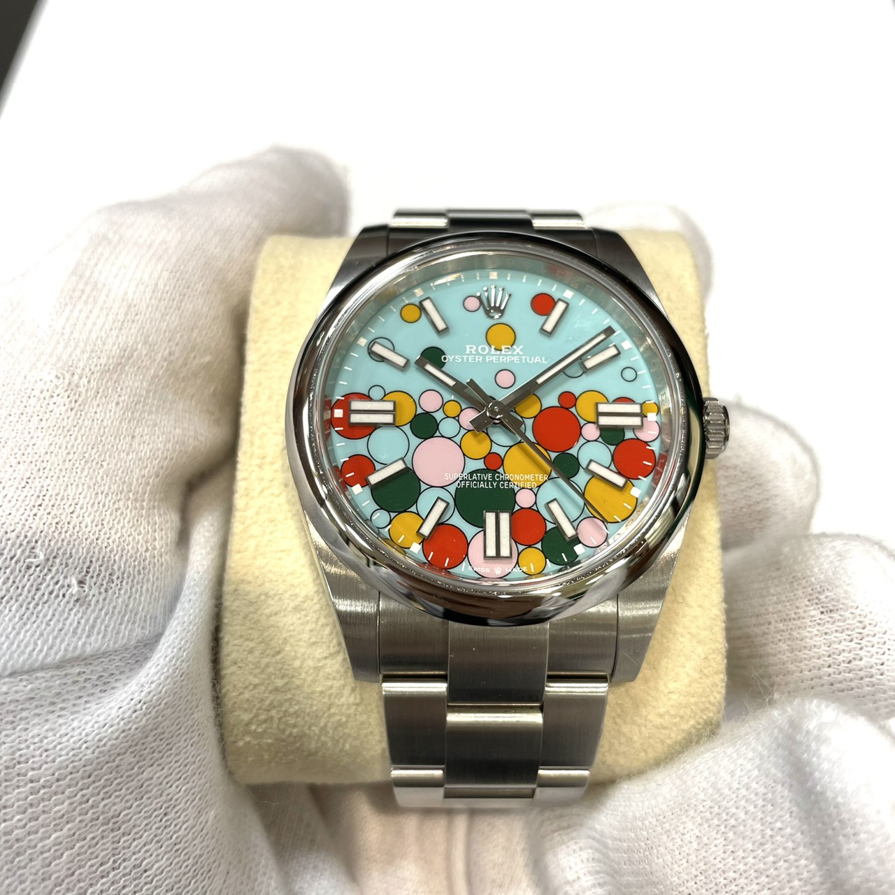 ROLEX(����å���)�������������ѡ��ڥ��奢��41��124300�� ����֥졼����� ����� ��AF-141(����Ź)