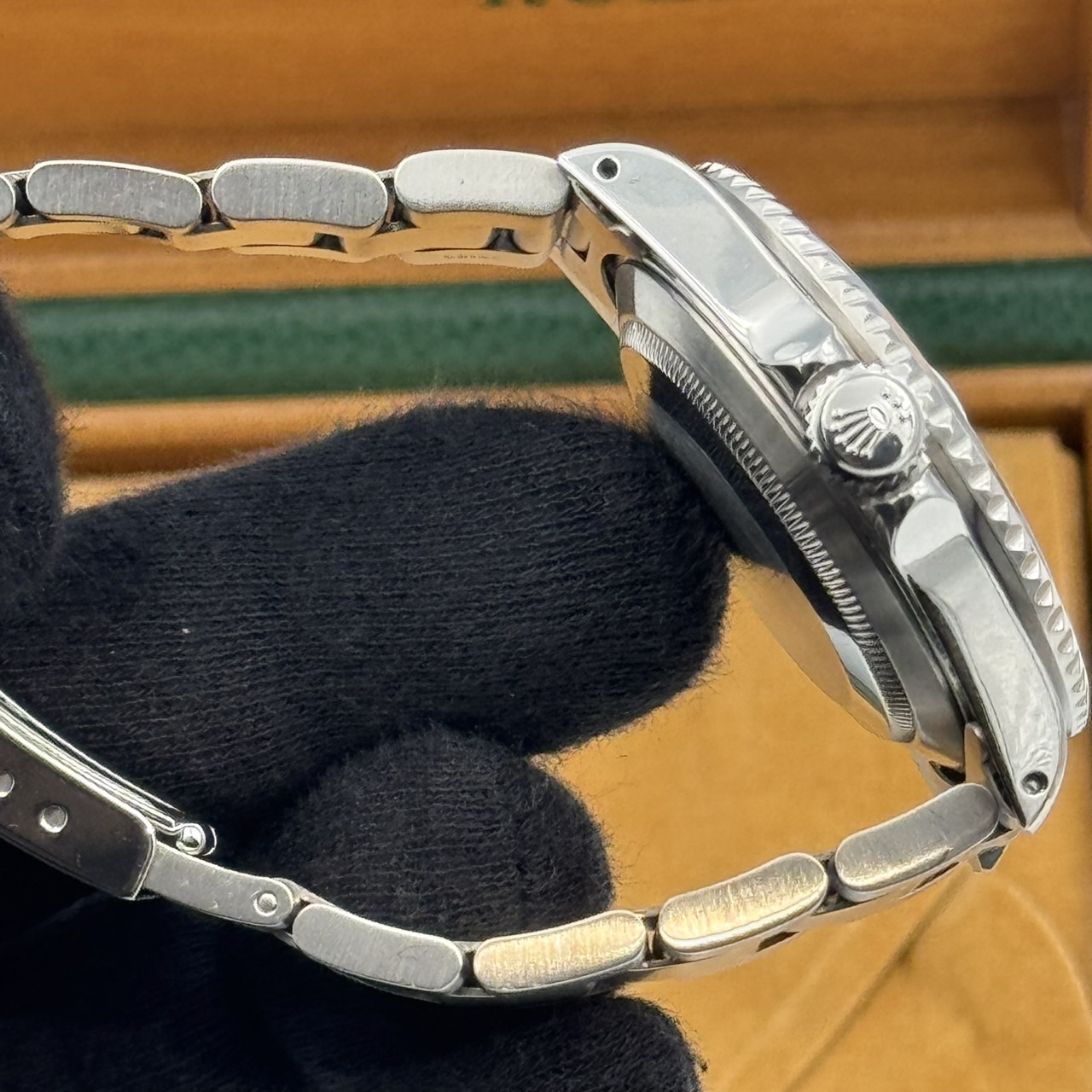 ROLEX (����å���) ���֥ޥ꡼�ʡ��ǥ��� 16610 �֥�å� SS ����� ���ض�Ź CAT-551