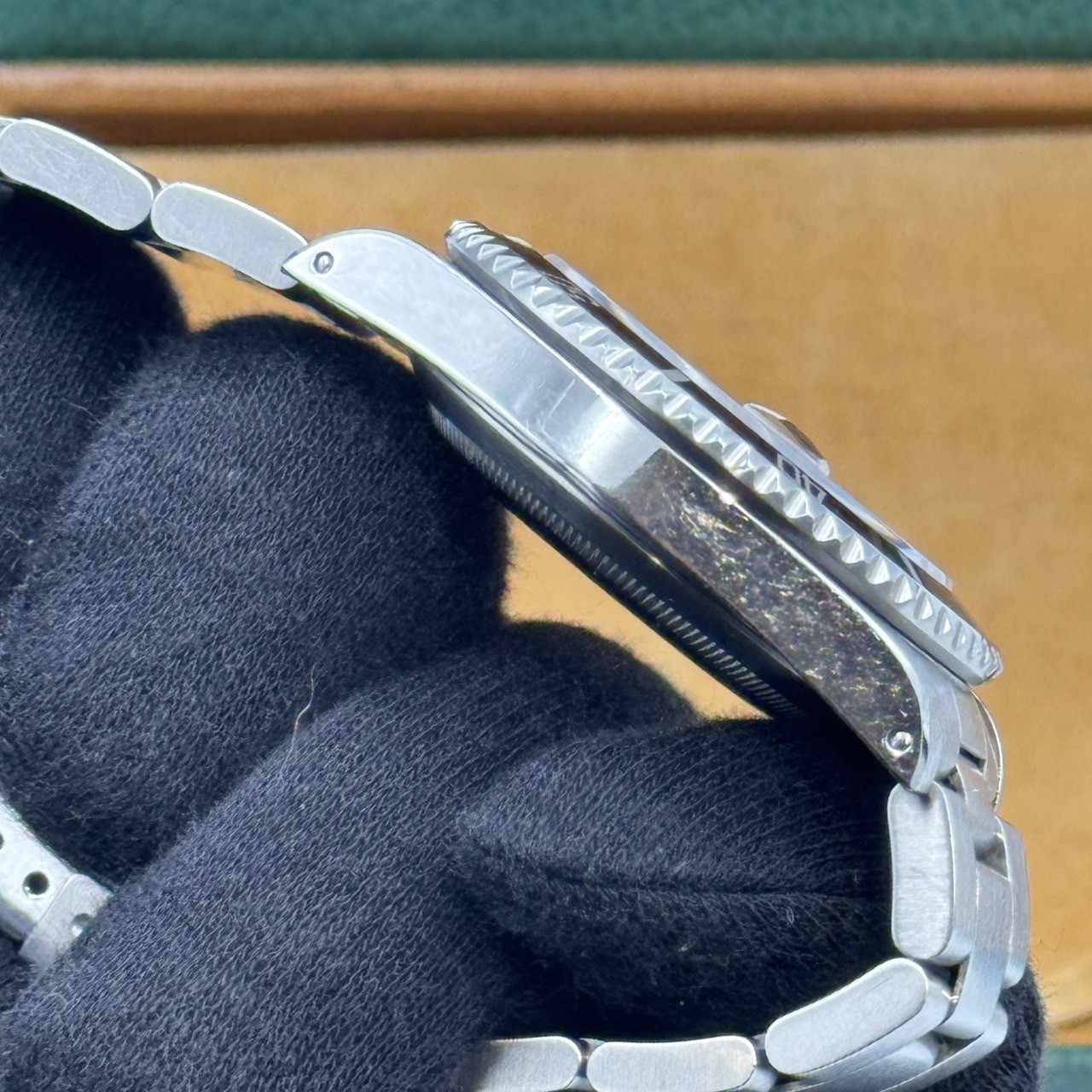 ROLEX (����å���) ���֥ޥ꡼�ʡ��ǥ��� 16610 �֥�å� SS ����� ���ض�Ź CAT-551