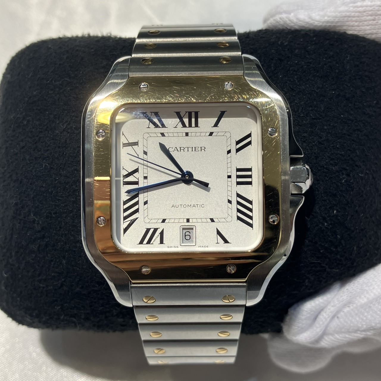 Cartier(カルティエ) サントス ドゥ カルティエ LM W2SA0009 シルバー 