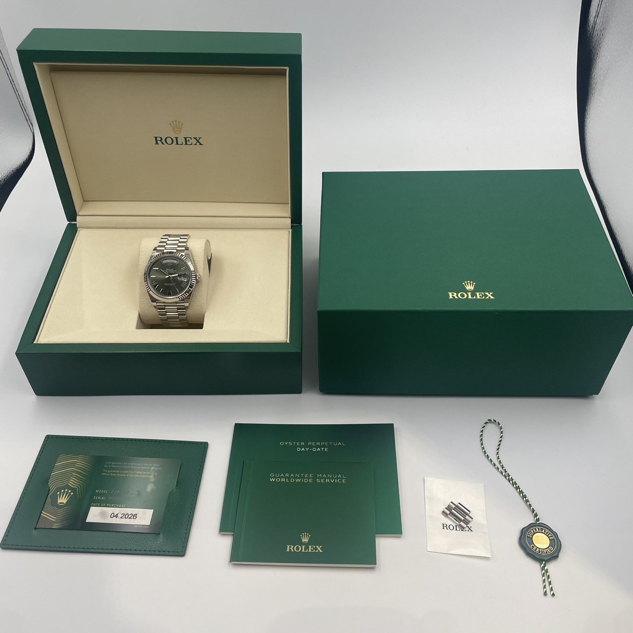 ROLEX(����å���) �ǥ��ǥ���40 228239 ���꡼�֥��꡼�� ������ 2026ǯ4�� ̤���� ���� SA-96 ���ض�Ź