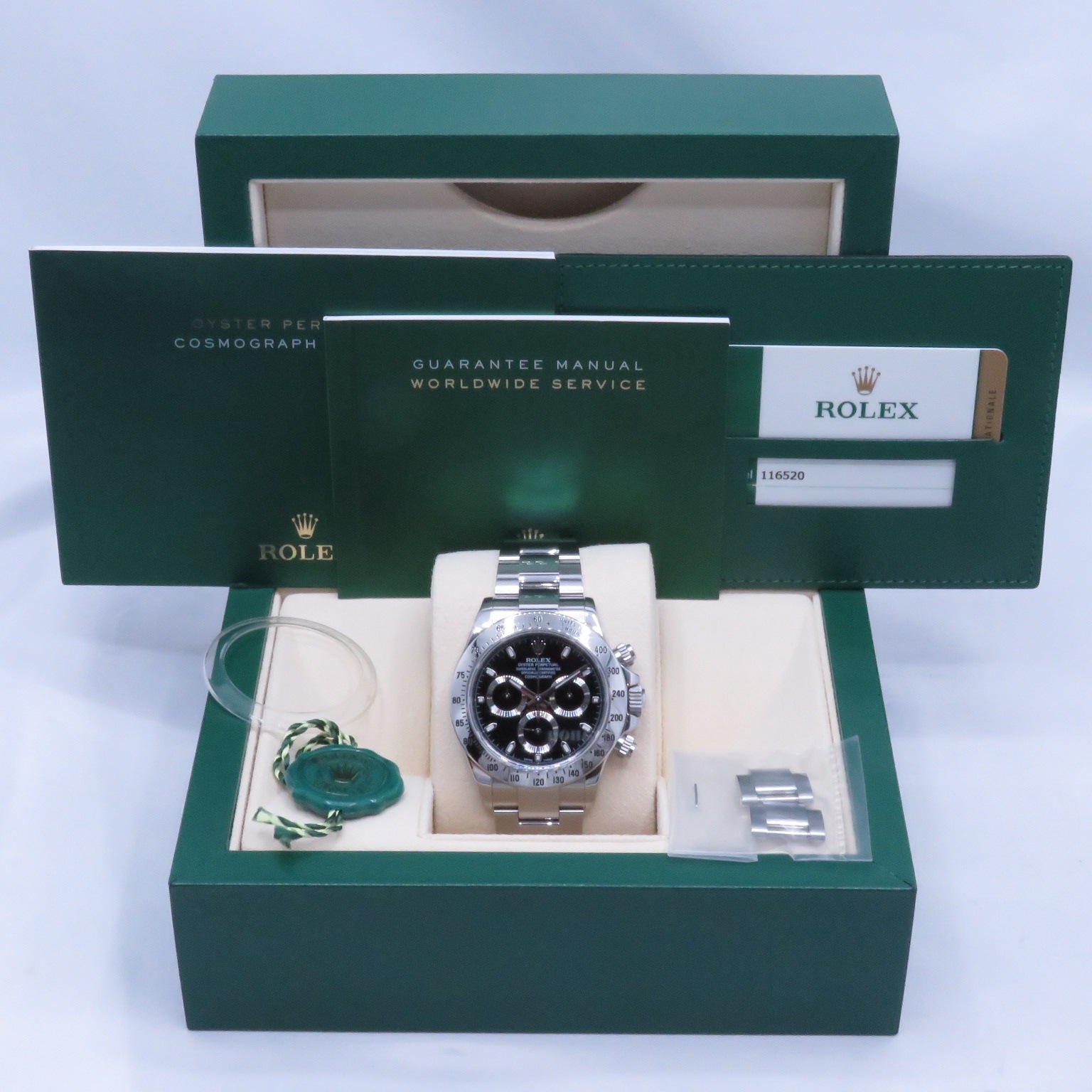 ROLEX(����å���)/�ǥ��ȥ�/116520/�֥�å�/���̥Хå���/����OH��(2024.2��)/����Ĵͭ/2016.2��/���A/NAC-618��̾�Ų�Ź��