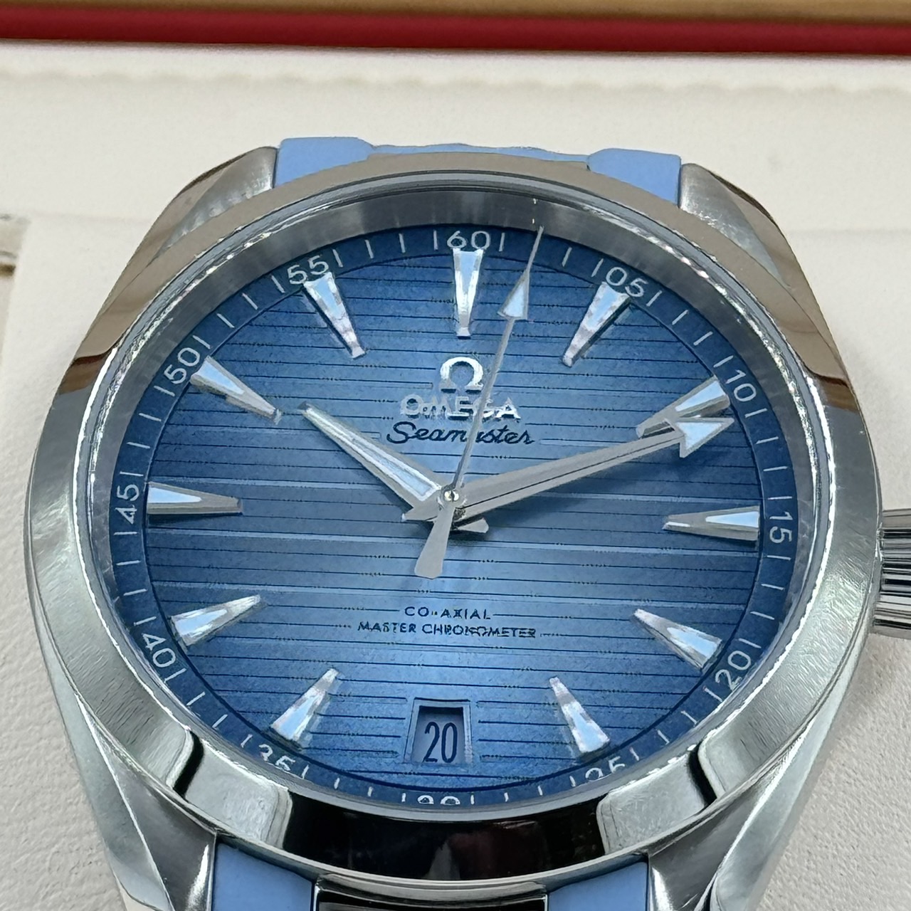 OMEGA(���ᥬ)�����ޥ����� �������ƥ� 220.12.41.21.03.008 ���ޡ��֥롼 ̤���� ���ض�Ź ��CAT-248