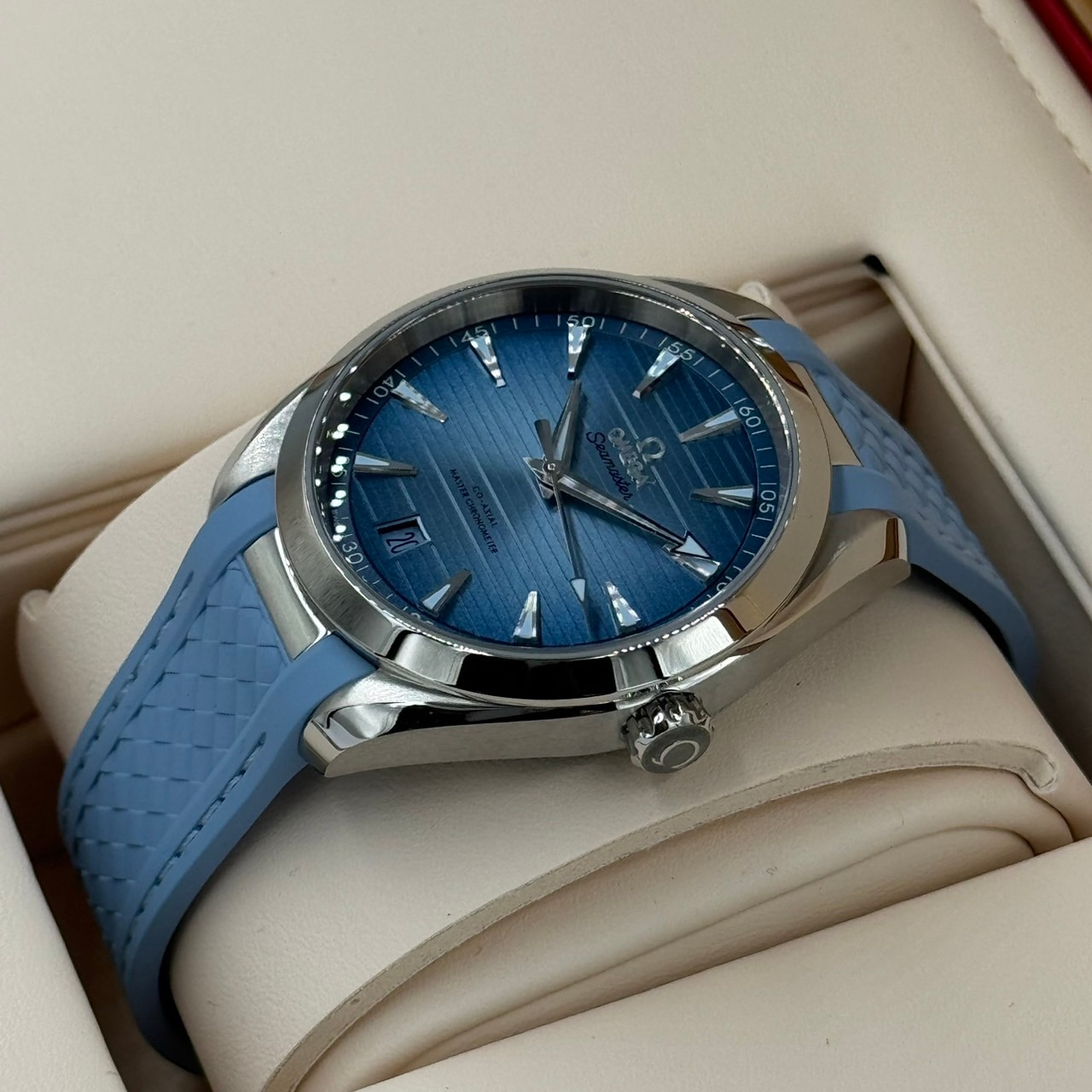 OMEGA(���ᥬ)�����ޥ����� �������ƥ� 220.12.41.21.03.008 ���ޡ��֥롼 ̤���� ���ض�Ź ��CAT-248