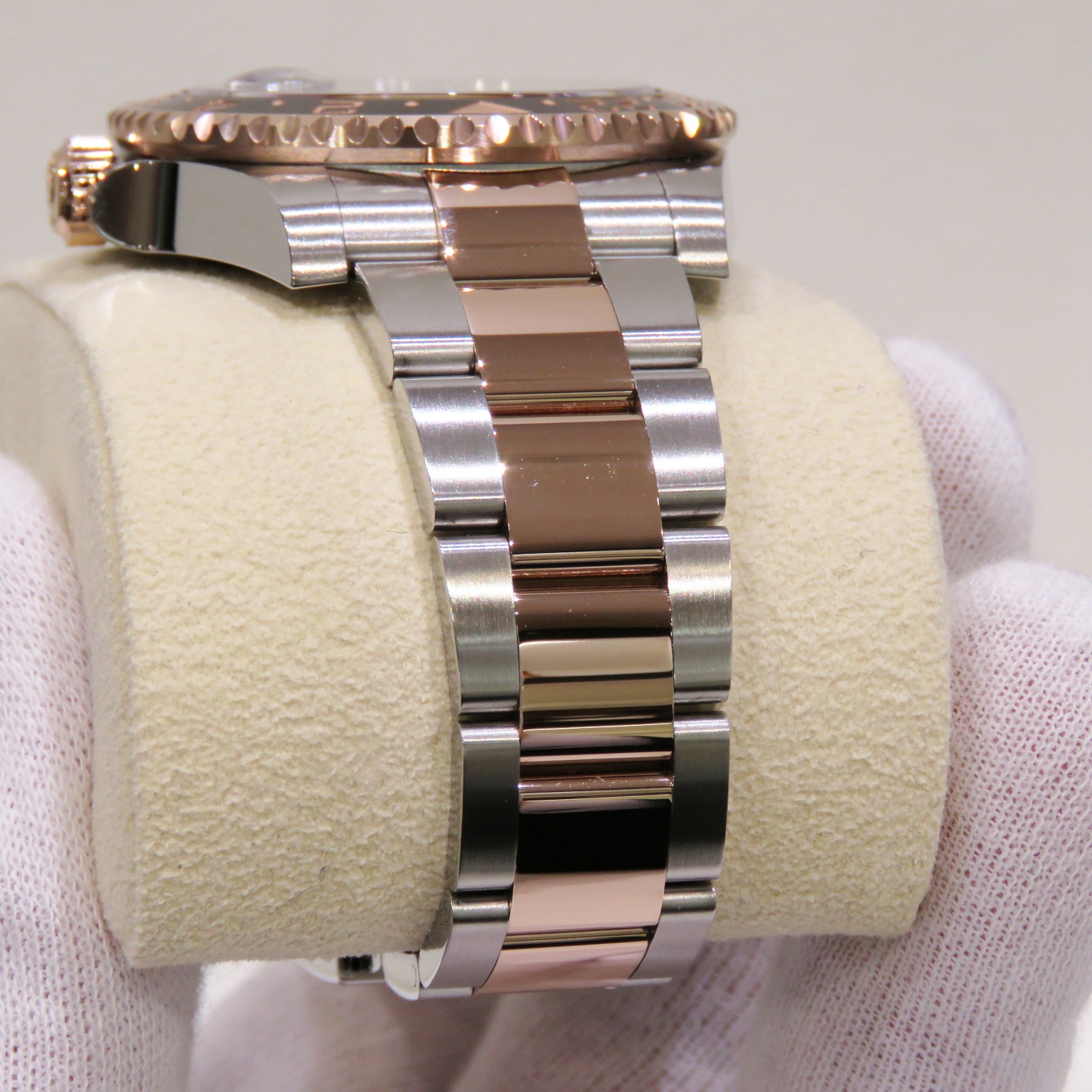 B-034 ROLEX (����å���) GMT�ޥ������� �ӻ��� 126711CHNR �֥�å� SS/ERG ���������� ̤Ĵ�� ��°�ʴ��� ̤���� ���Ź