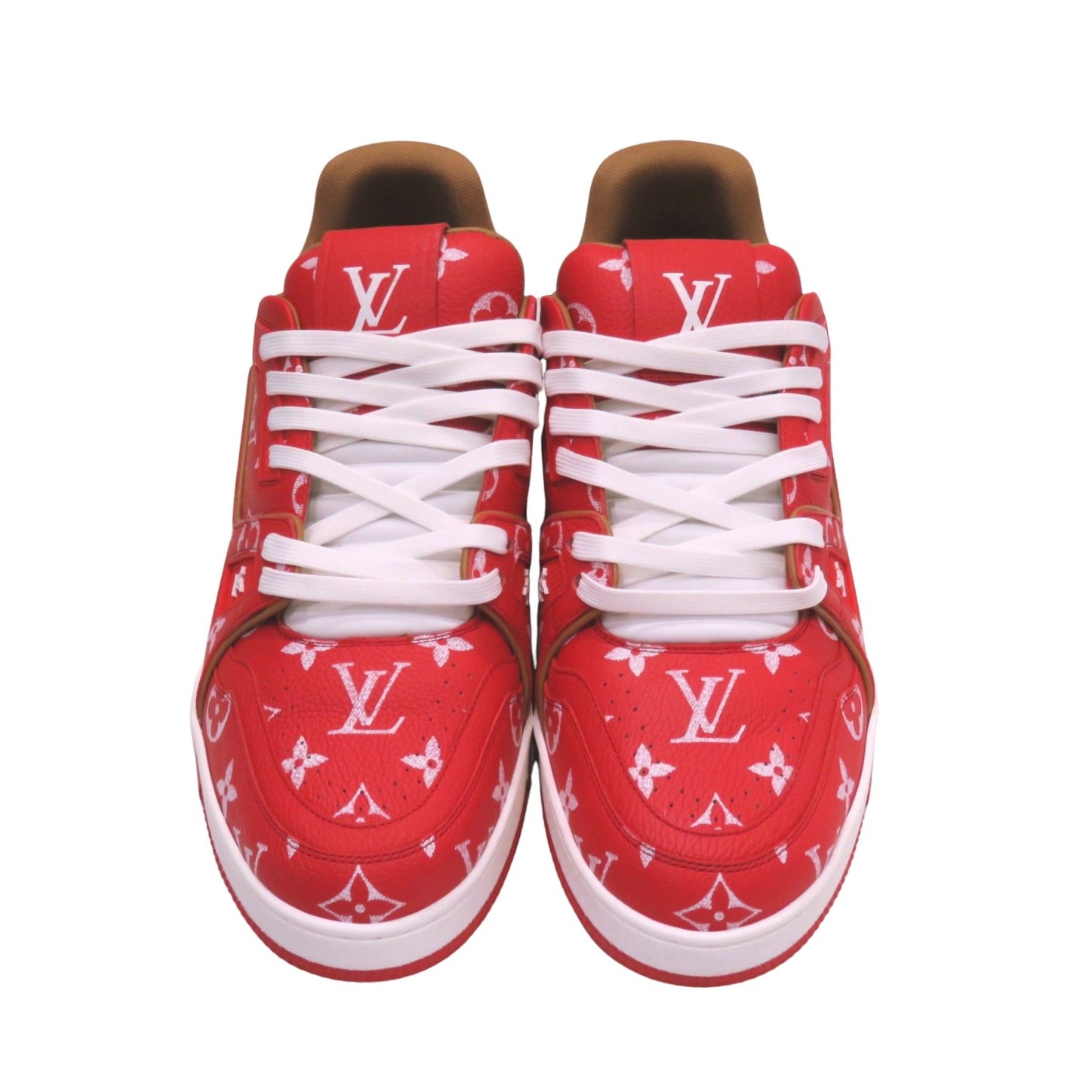 LOUIS VUITTON(�륤�����ȥ�) LV�ȥ쥤�ʡ����ˡ����� 1AHAMW ��å� �쥶�� ������8(26.5cm) ̤���� M7 ���Ź