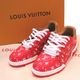 LOUIS VUITTON(�륤�����ȥ�) LV�ȥ쥤�ʡ����ˡ����� 1AHAMW ��å� �쥶�� ������8(26.5cm) ̤���� M7 ���Ź