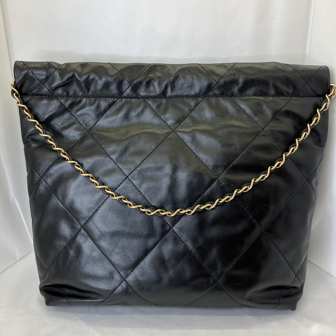 CHANEL(����ͥ�) ����ͥ�22 ���⡼�� �������󥷥������Хå� AS3260 �֥�å�(G���) ���㥤�ˡ� �����ե����� ���ꥢ��ץ졼�� (����Ź)